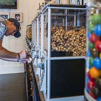 The Club Magnolia Confectionary has all your favorite treats!